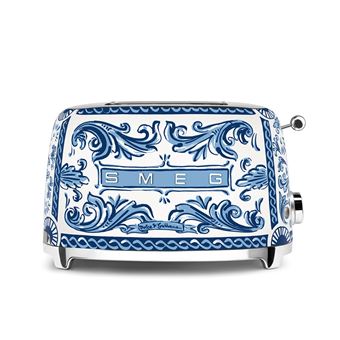 Toaster 2 tranches Blu Mediterraneo Dolce Gabbana - Smeg - Bleu - Inox