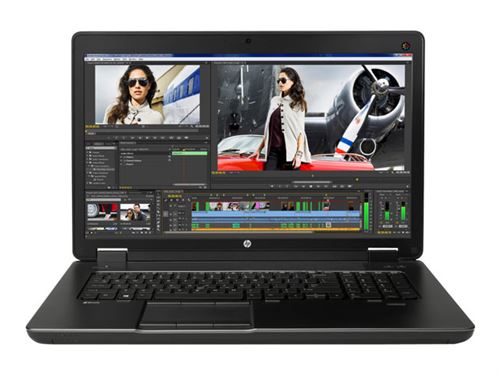 HP Portable 17 G2 Mobile Workstation - Intel Core i7 - 4710Mq / Jusqu'À 3.5 Ghz - Win 7 Pro 64 Bits (Comprend Licence Windows 10 Pro 64 Bits) - Quadro K2200M - 8 Go Ram - 256 Go SSD HP Z Turbo Drive - Dvd Supermulti - 17.3" 1920 X 1080 (Full Hd) - Wi-Fi