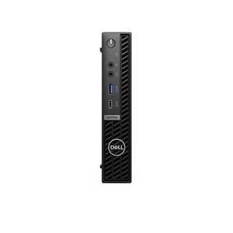 Dell OptiPlex 7020 Plus - Micro Core i7 i7-14700 / jusqu'à 5.4 GHz - vPro Enterprise - RAM 16 Go - SSD 512 Go - NVMe, Class 35 - UHD Graphics 770 - Gigabit Ethernet, Bluetooth, IEEE 802.11ax (Wi-Fi 6E) - Win 11 Pro - moniteur : aucun - noir, noir (clavie