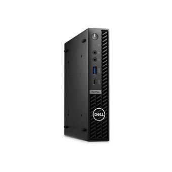 Dell OptiPlex 7020 Plus - Micro Core i7 i7-14700 / jusqu'à 5.4 GHz - vPro Enterprise - RAM 16 Go - SSD 512 Go - NVMe, Class 35 - UHD Graphics 770 - Gigabit Ethernet, Bluetooth, IEEE 802.11ax (Wi-Fi 6E) - Win 11 Pro - moniteur : aucun - noir, noir (clavie