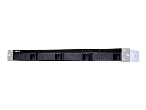 QNAP TL-R400S - Hard drive array - 4 bays (SATA-600) - SATA 6Gb/s (extern) - rack-uitvoering - 1U