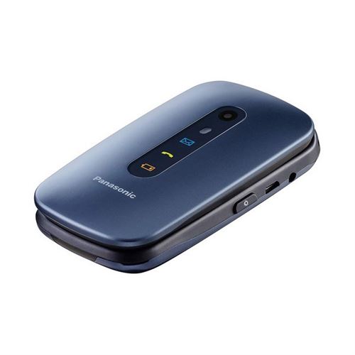 Téléphone portable pour personnes âgées KX-TU456EXCE 2,4 LCD Bluetooth USB Panasonic Corp. Blanc