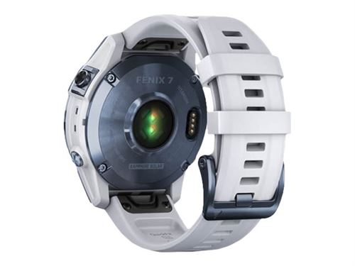 Garmin epix Gen 2 Sapphire - Titane blanc - montre de sport avec bande -  silicone - taille du poignet : 125-208 mm - affichage 1.3 - 32 Go -  Bluetooth, Wi-Fi, ANT+ - 70 g - Montre connectée - Achat & prix