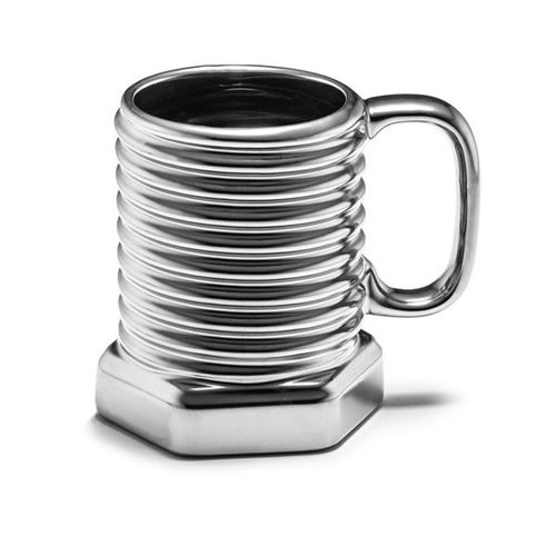 Non Communiqué Multi Mug Vis Avec Écrou Gris Tasse Bricolage Originale