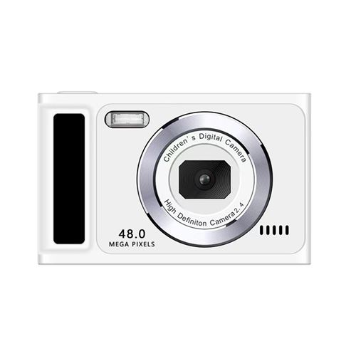 Appareil Photo Num&eacute;rique Compact 50MP - Vid&eacute;o HD 1080P + Carte 32GB + &Eacute;cran IPS 2,4"" - Blanc