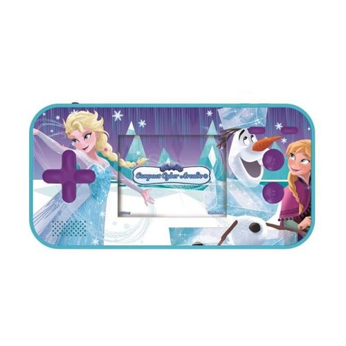La Reine Des Neiges Console De Jeux Portable Enfant Compact Cyber Arcade Lexibook - 150 Jeux