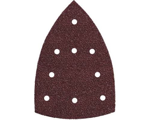 Metabo 635208000 Sanding sheets 100x150mm P100 9 holes Velcro 10pcs