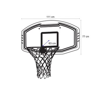Panier de basket Hobby Tech Mini Panier de Basket-Ball mural 25 cm