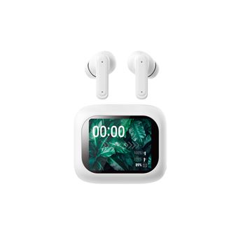 Écouteurs TWS Bolaris LCD Bluetooth 5.4 - Modèle Séoul - Coloris Blanc - 1