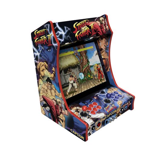 Fabulous Arcade - Borne Arcade Format Bartop Ecran 19 Haut de Gamme Joystiks Boutons SANWA Modčle FIGHTER II B