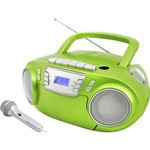Soundmaster SCD5800BL Radio-Lecteur CD FM FM, USB, Cassette