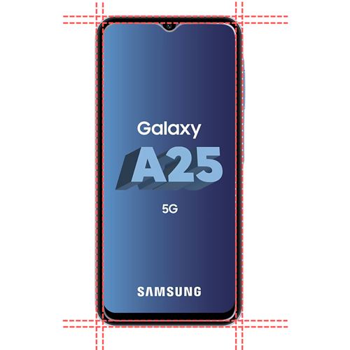 Pour Samsung Galaxy A25 5G NORTHJO A ++ Film de verre trempé d'écran (clair)