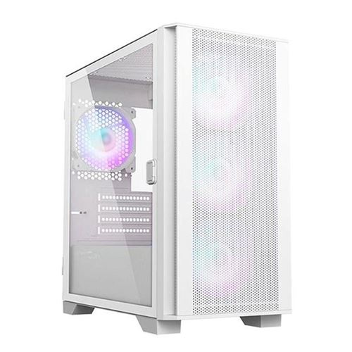 Montech Blanc Mini-Tour - Air 100 Argb - Verre Trempé - Garantie 2 Ans - Image 4