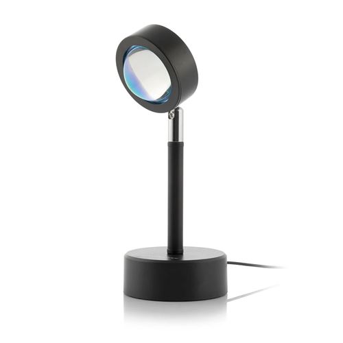 Lampe Crépuscule - Projecteur de Lumière Sunset LED, Simulation Coucher de Soleil, Alimentée par USB - Lampe ambiance photo - 120 cm - Straße Tech ®