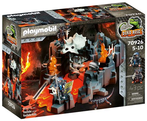 Playmobil 70926 Dino Rise Gardien De La Mine De Lave