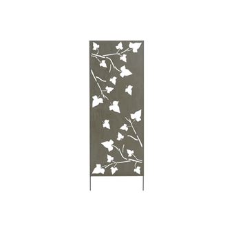 Panneau Décoratif Ajouré 60x120 Cm - Feuilles 3D - Décoration Murale Bois - Neuf