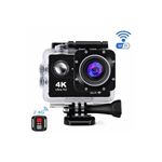 Caméra d'action WIFI C3pro 4K avec LED et support vélo/moto