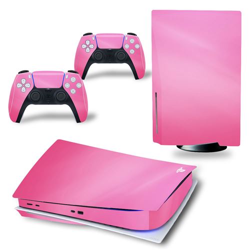 Non Communiqué Rose Sticker Pour Sony Console Ps5, -55