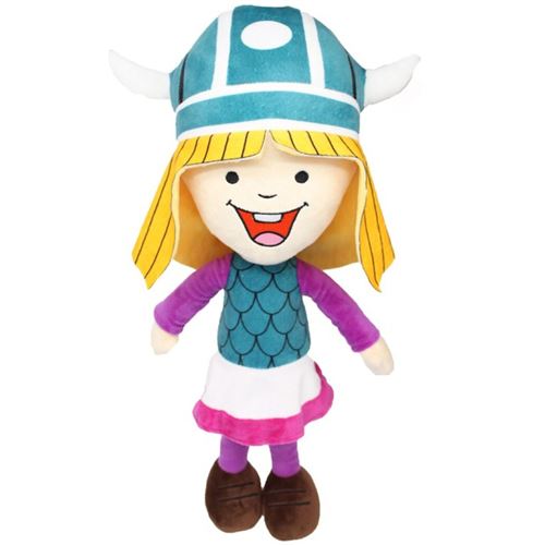 Non Communiqué Multicolore Peluche Vic Le Viking 30 Cm