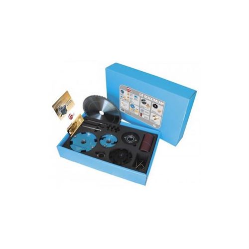 Coffret d&rsquo;outils de toupillage MaxiSp&eacute;cial et lame 250 mm