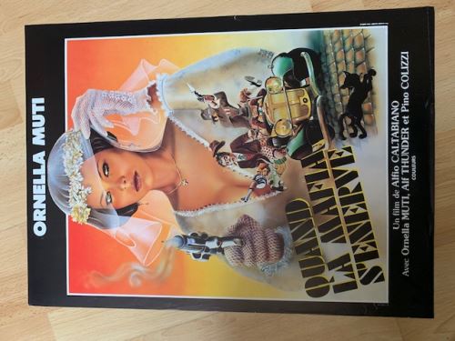 Quand la mafia s'enerve - 1982 - Ornella Mutti - AFFICHE