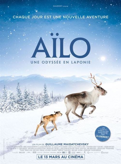 Aïlo - une odyssée en Laponie - AFFICHE CINEMA ORIGINALE