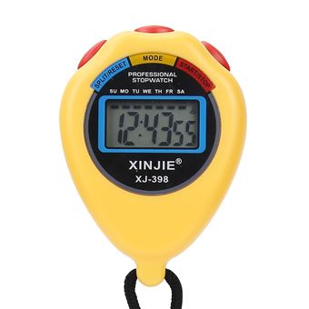 Minuterie Chronomètre électronique Athlétisme Minuterie professionnel Sport  pour Courir/Nager Jaune - Équipements électriques à la Fnac