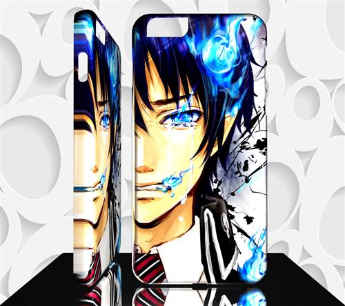Coque Design Iphone 7 MANGA BLUE EXORCIST - AO NO EXORCIST - Réf 03