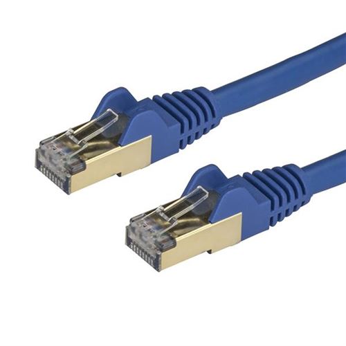 StarTech 3m Blue Cat6a Ethernet Cable - STP - Image 5