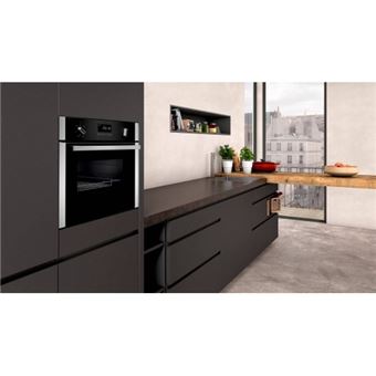 Neff N 50 C1AMG84N0 - Four combiné - intégrable - niche - largeur : 56 cm - profondeur : 55 cm - hauteur : 45 cm - acier inoxydable