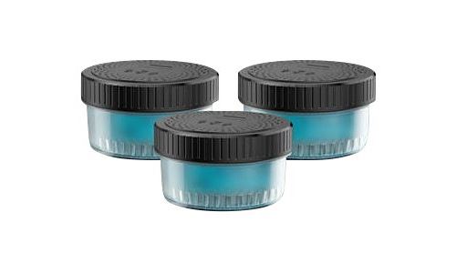 Set de 3 Cartouches de nettoyage Philips Quick Clean Pod CC13/50 Noir et Bleu