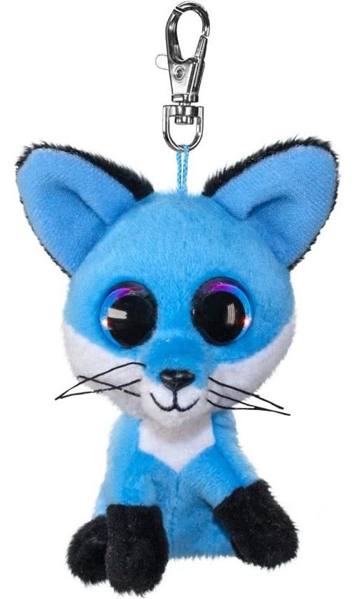 Lumo Stars porte-clés Lumo Fox Bleu Myrtille 8,5 cm