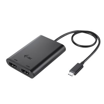 i-Tec - Adaptateur vidéo externe - USB-C 3.1 - 2 x HDMI - noir - Montage et  connectique PC - Achat & prix