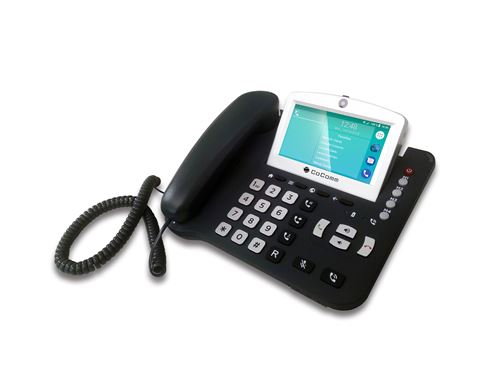F840 telephone fixe 4G Android pour usage professionnel Voix /data simultane.