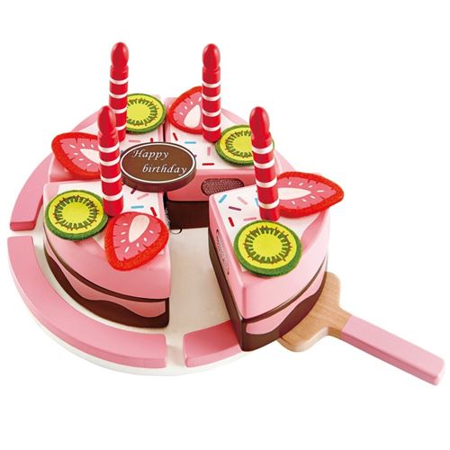 Jeu d'imitation enfant jeux jouets Gâteau d'anniversaire double goût