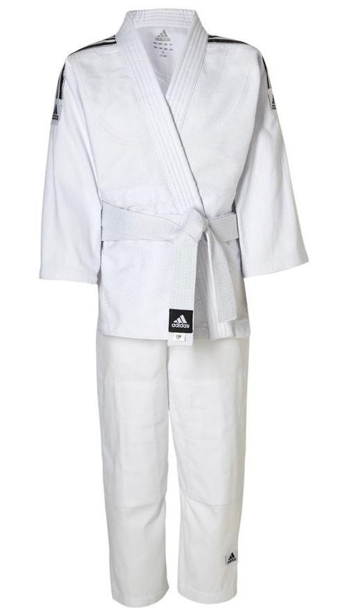 adidas judogi J350 Club blanc / noir 120