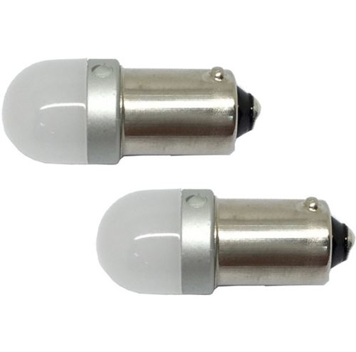 AutoStyle voiture ampoule led 12V T4W 1W 2 pièces blanches