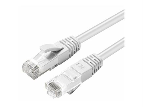 MicroConnect - Netwerkkabel - RJ-45 (M) naar RJ-45 (M) - 1 m - UTP - CAT 6 - halogeenvrij - wit