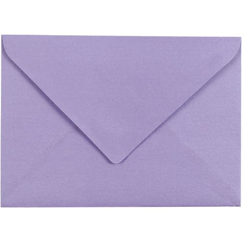 Happy Moments enveloppes 11,5 x 16 cm 10 pièces 100 gr lilas/violet