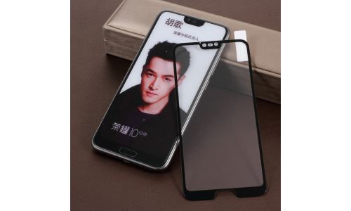 Protecteur écran 3D intégral verre trempé Honor-10 noir