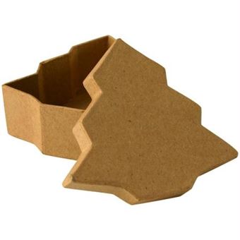 Boîte en carton sapin 10 cm
