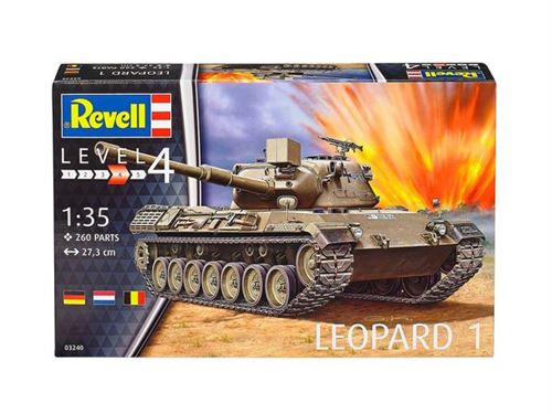 Maquette Revell Leopard 1Due septembre 2015- 1/35 - Maquette militair