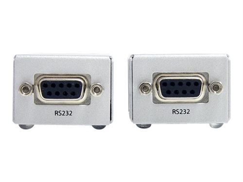 Startech.com Extendeur Série Rs232 Db9 Sur Câble Cat5 - Jusqu'à 1000 Mètres - Prolongateur Pour Port Série - Plus De Cat 5 - Jusqu'à 1 Km
