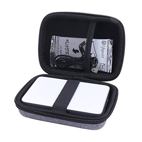 Étui Rigide Housse pour Imprimante Photo ET vidéo Lifeprint Von Aenllosi (Para 2x3, Gris)
