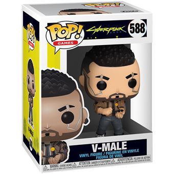 Figurine Funko POP - Cyberpunk 2077 - POP! V-Male (588)