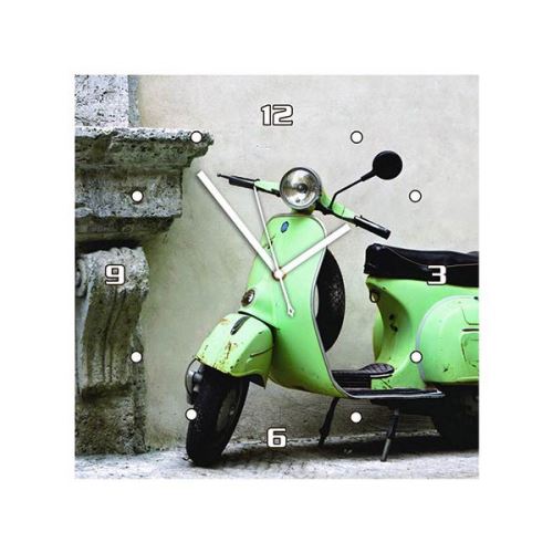 Horloge murale tableau - Décoration Design - Fleurs