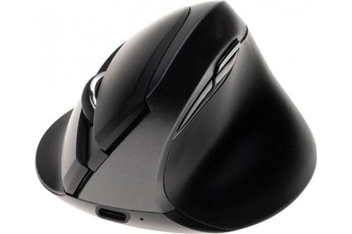 souris verticale v350wbt sans fil et bluetooth noire