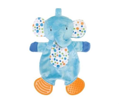 Manhattan Toy peluche éléphant junior 22,86 cm en peluche bleu