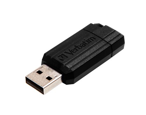 Verbatim 49065 64GB clé USB PinStripe Noir