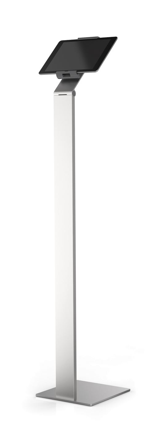 Non Communiqué Argenté Durable 893223 Support Tablette Sur Pied Compatible Tablettes 7-13